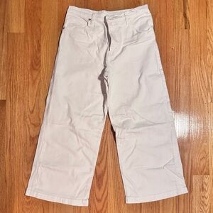 GAP Women’s White Wide Leg Jeans